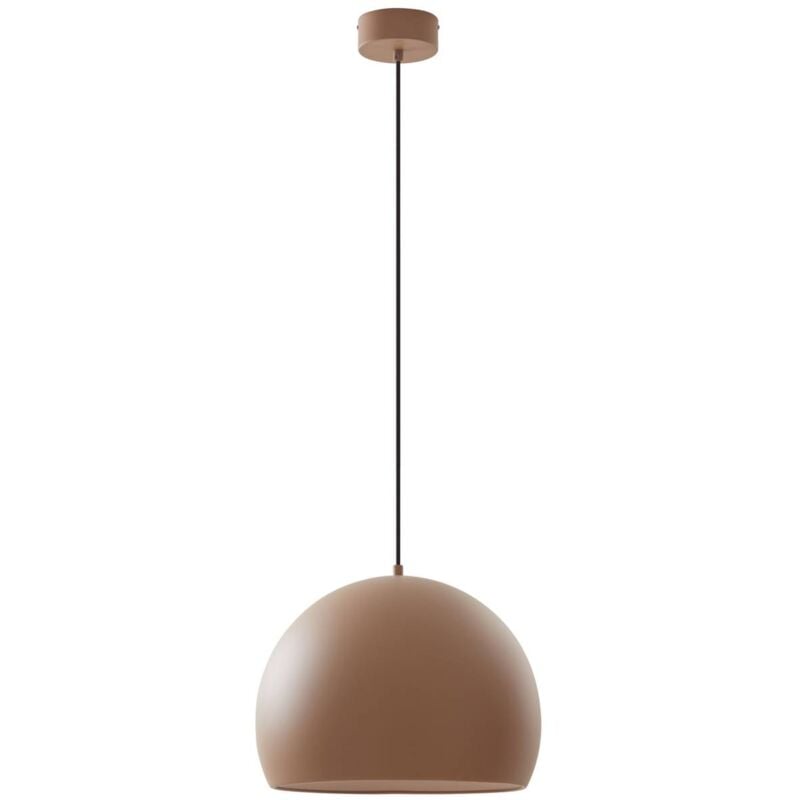 foto del prodotto lucande led lythara in marrone da alluminio