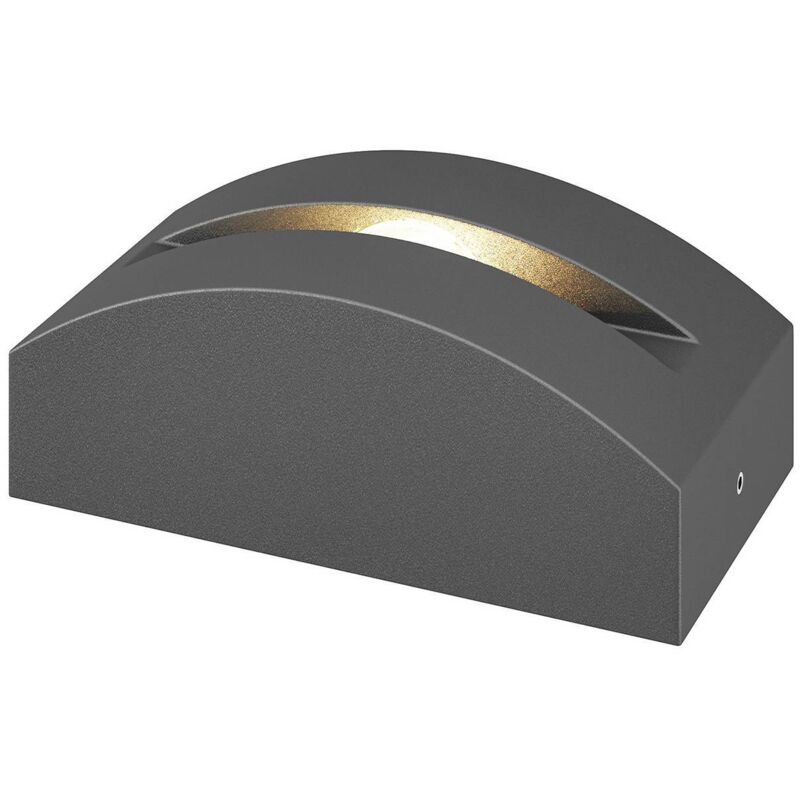 foto del prodotto lucande led marka in grigio da alluminio