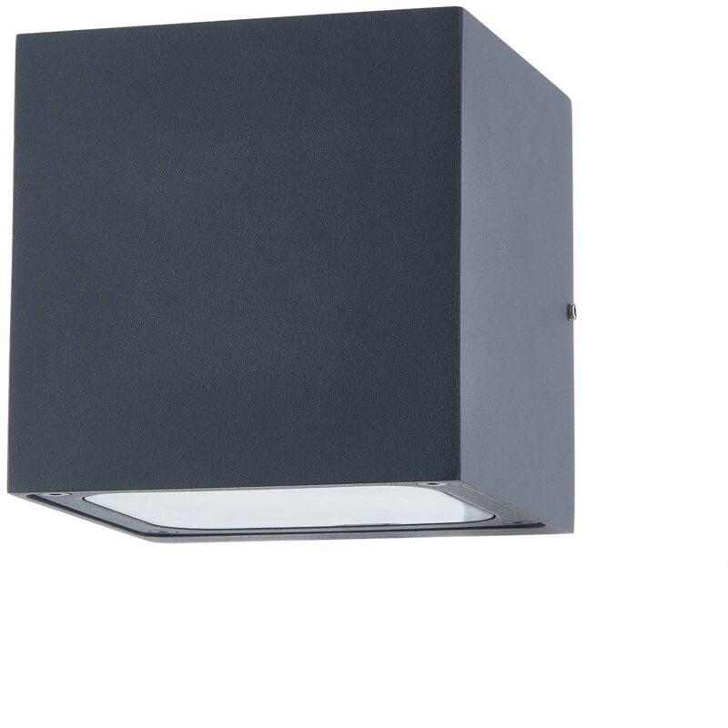 foto del prodotto lucande led merjem in grigio da alluminio