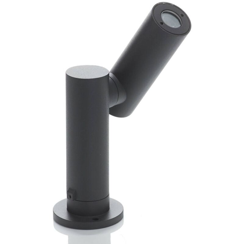 foto del prodotto lucande led narea in grigio da alluminio
