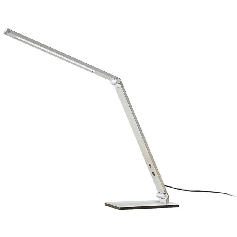 foto del prodotto lucande led nicano in grigio da alluminio