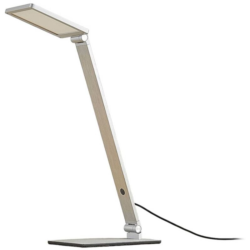 foto del prodotto lucande led resi in grigio da alluminio