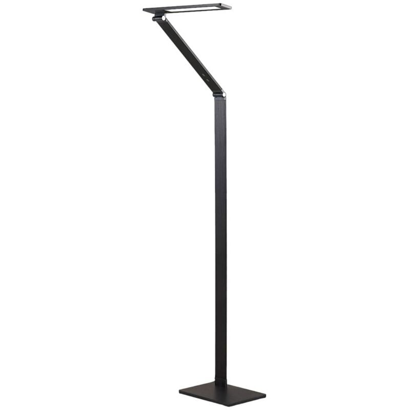 foto del prodotto lucande led salome in nero da alluminio