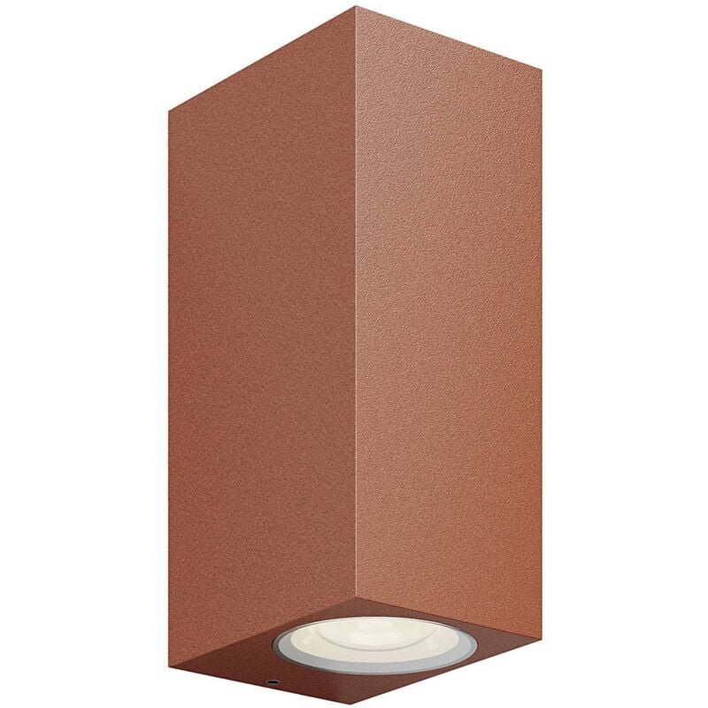 foto del prodotto lucande led tavi in marrone da alluminio