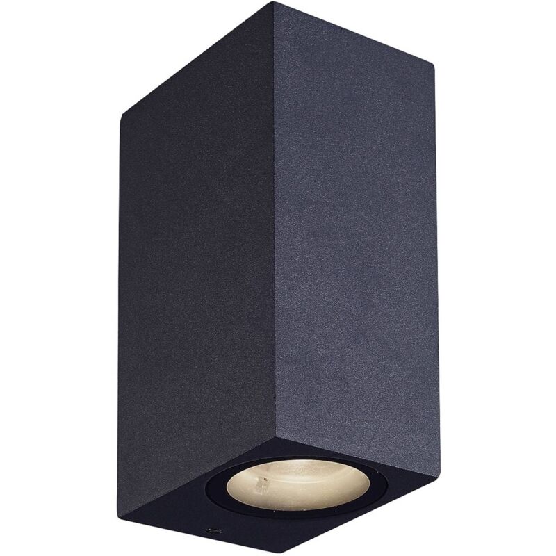 foto del prodotto lucande led tavi in nero da alluminio