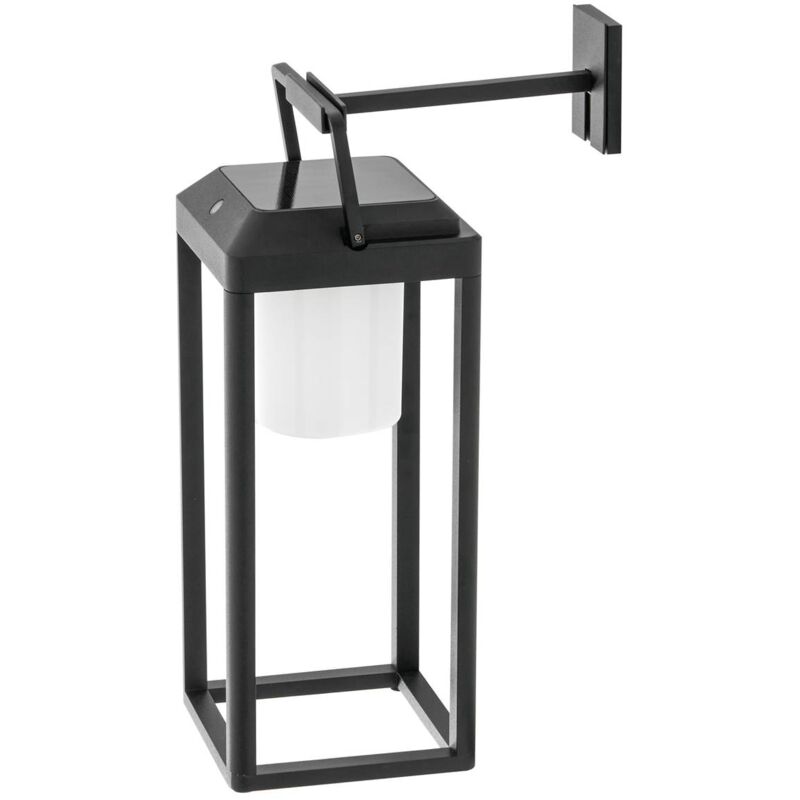 foto del prodotto lucande led tilena in nero da alluminio