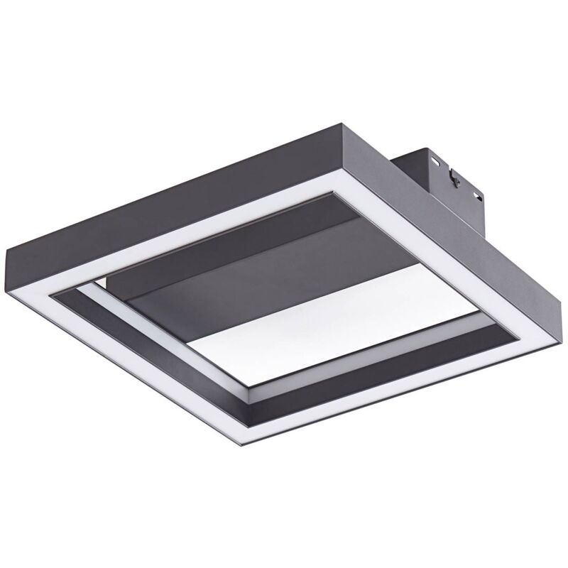 foto del prodotto lucande led tjado in nero da metallo