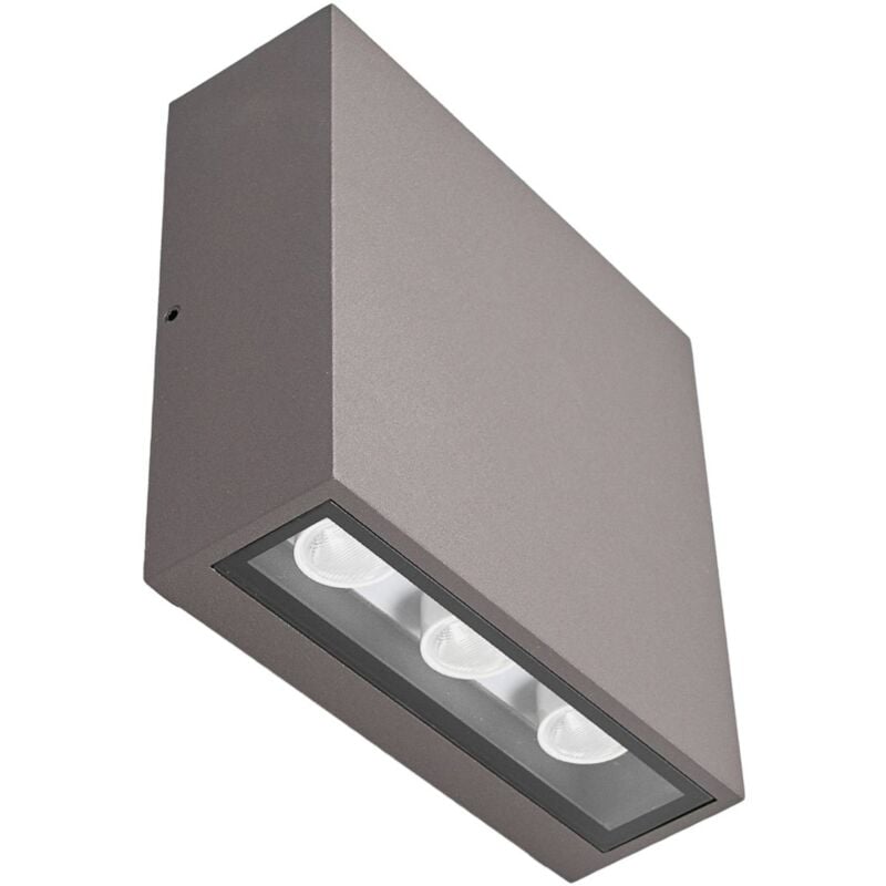 foto del prodotto lucande led trixy in nero da alluminio