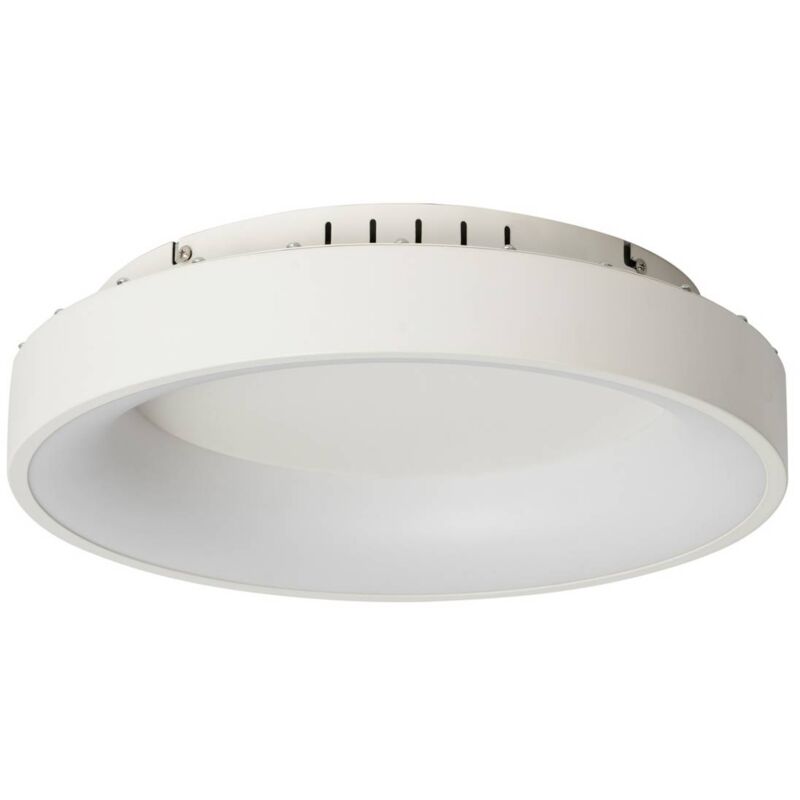 foto del prodotto lucande plafoniera a led samvel, 38,4 cm, bianco, ferro
