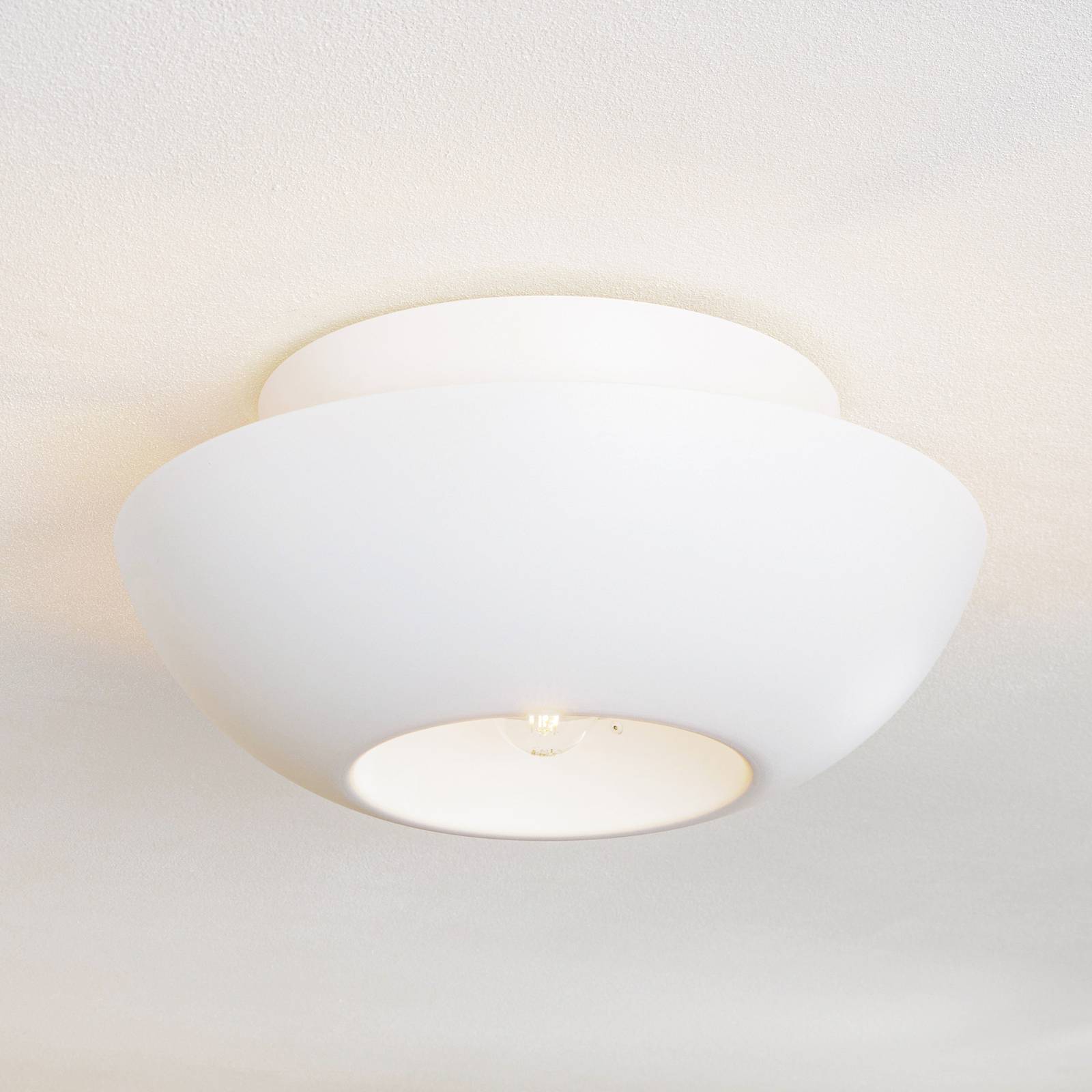 foto del prodotto lucande plafoniera kellina, 48 cm, bianco, metallo