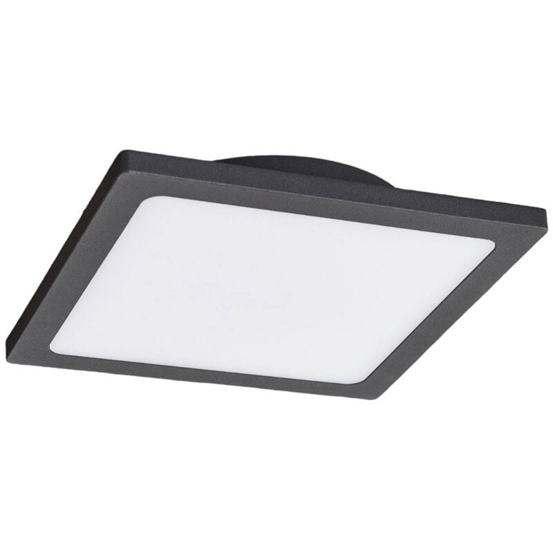 foto del prodotto lucande plafoniera led da esterni mabella, 23 cm, antracite