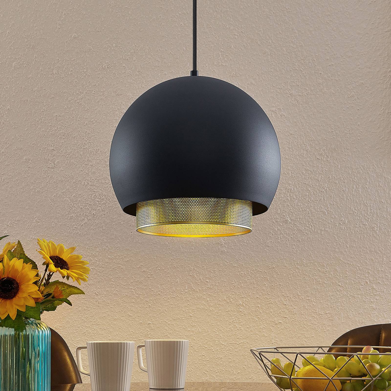 foto del prodotto lucande sivanel a sospensione, 1 luce, 30 cm