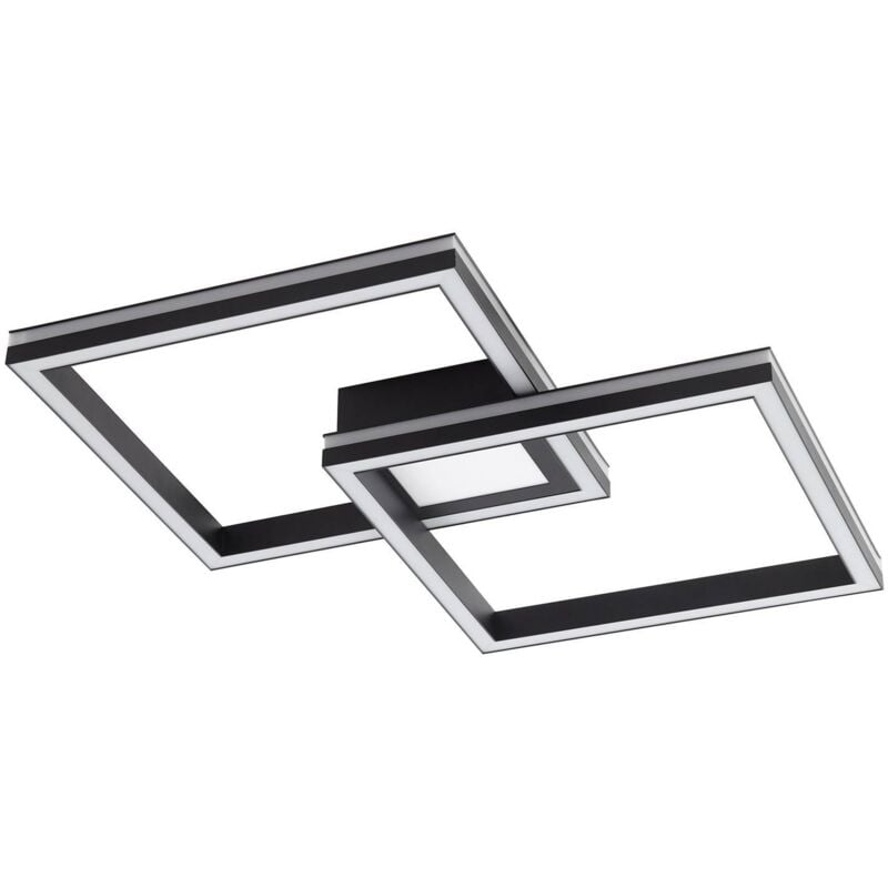 foto del prodotto lucande smart led plafoniera tjado, 85cm, nero, rgb, cct