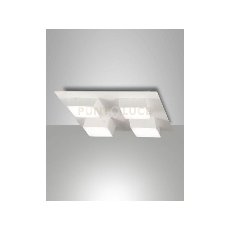 foto del prodotto lucas plafoniera bianco 4 luci dimmerabile 48w 3000k 4160lm