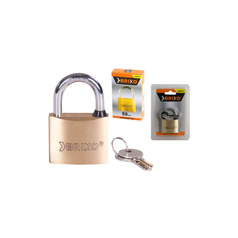 foto del prodotto lucchetti brixo mm.40 blister