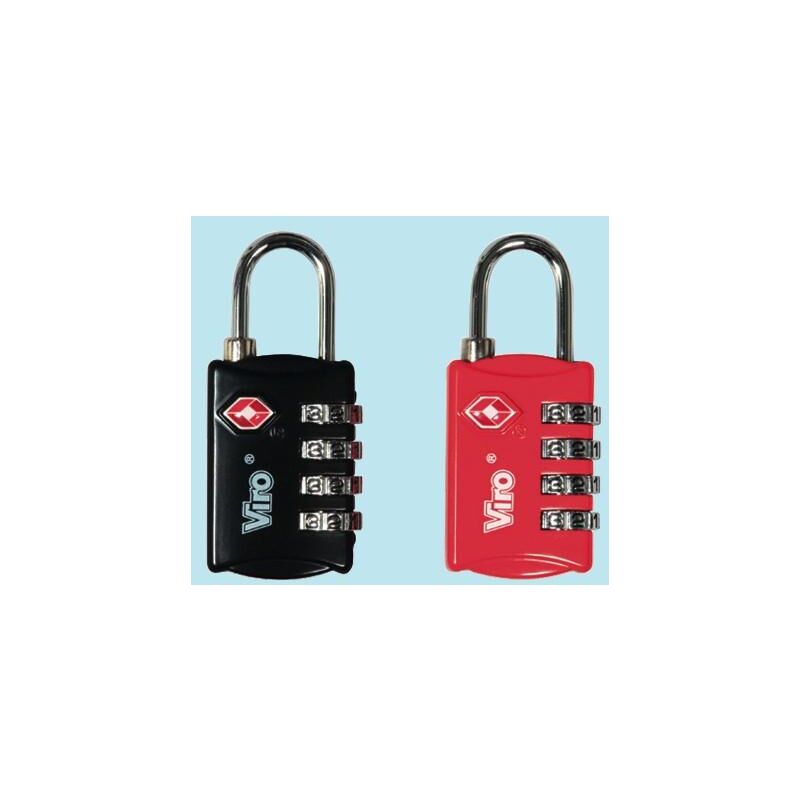foto del prodotto lucchetti viro a combinazione tsa 4247 corpo28x43 arco 20x13