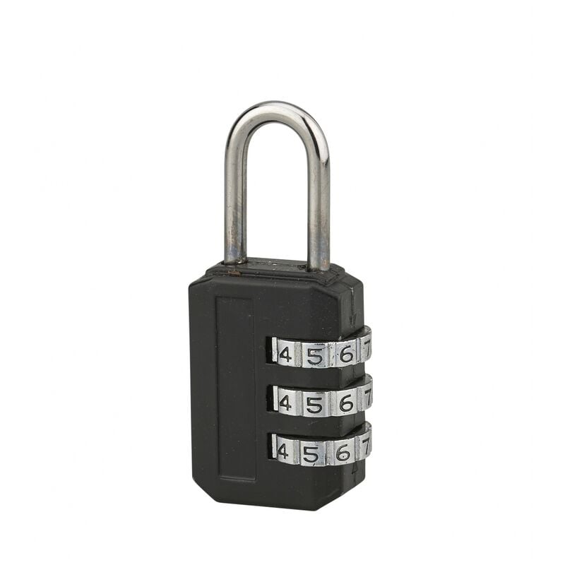 foto del prodotto lucchetto a combinazione compact 01, bagaglio, armadietto, 22mm, 3 cifre - thirard