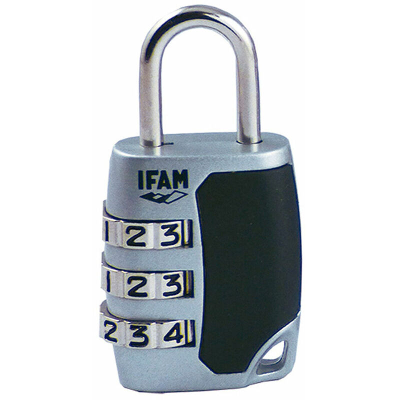 foto del prodotto lucchetto a combinazione ifam c25s pvc 25 mm