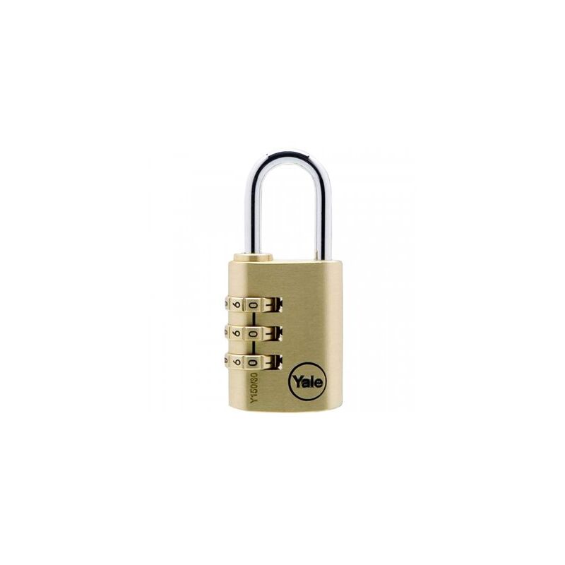 foto del prodotto lucchetto a combinazione in ottone 30mm y150 30 125 1 yale