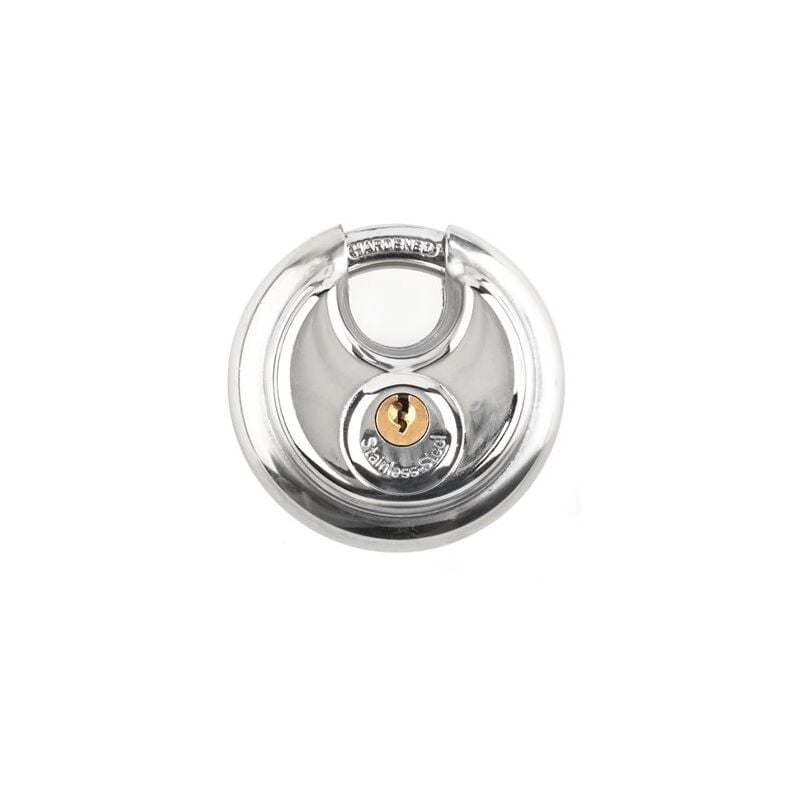foto del prodotto lucchetto a maniglia circolare in acciaio inox 70mm