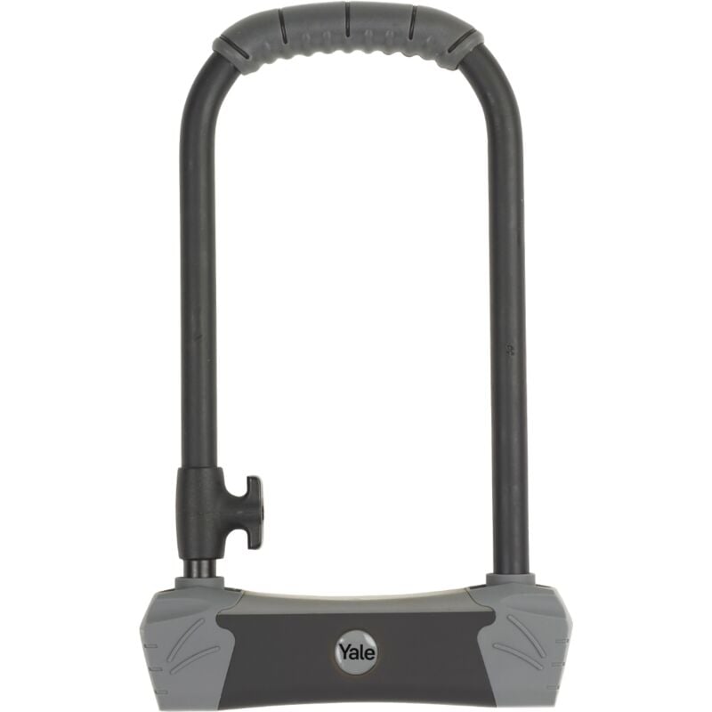 foto del prodotto lucchetto a u di massima sicurezza per bicicletta e moto yul3 14 230 1 lunghezza 230mm, arco e barra rinforzata, 4 chiavi di cui 1 con micro luce