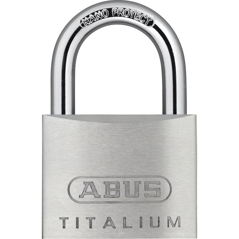 foto del prodotto lucchetto abus 64 titalium 50 x 77 x 17 mm a chiave 64ti 50 ka