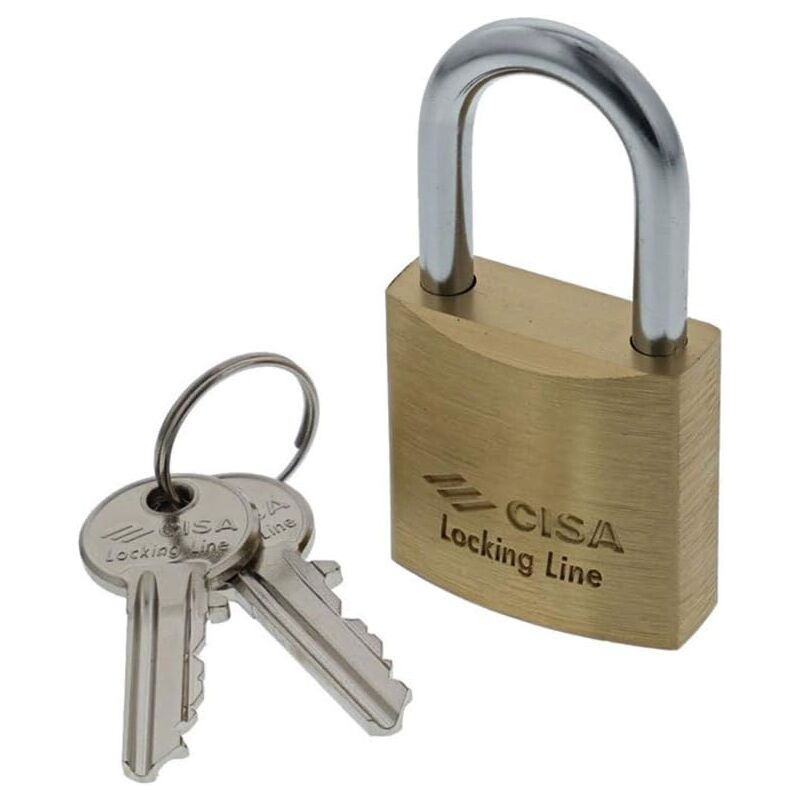 foto del prodotto lucchetto ad arco standard locking line cisa 25 mm