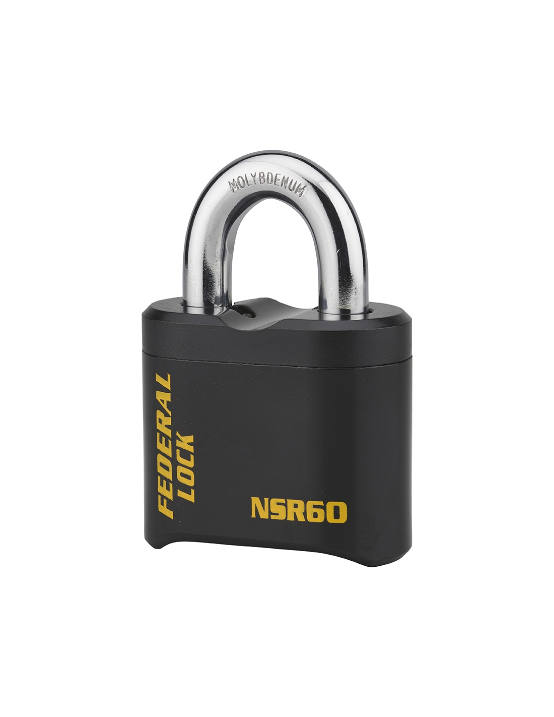 foto del prodotto lucchetto alta sicurezza combinazione modificabile sr, nero, acciaio al molibdeno thirard