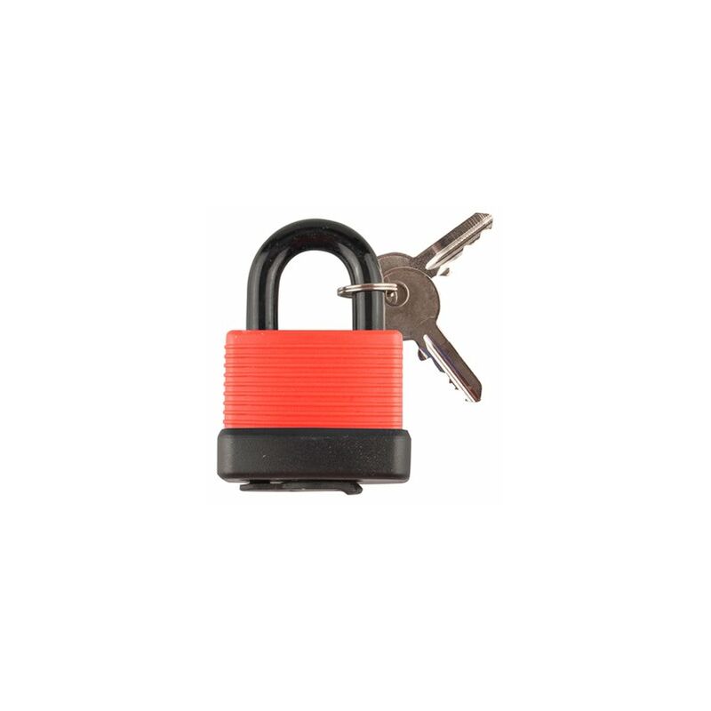 foto del prodotto lucchetto antipioggia handlock 40mm rosso