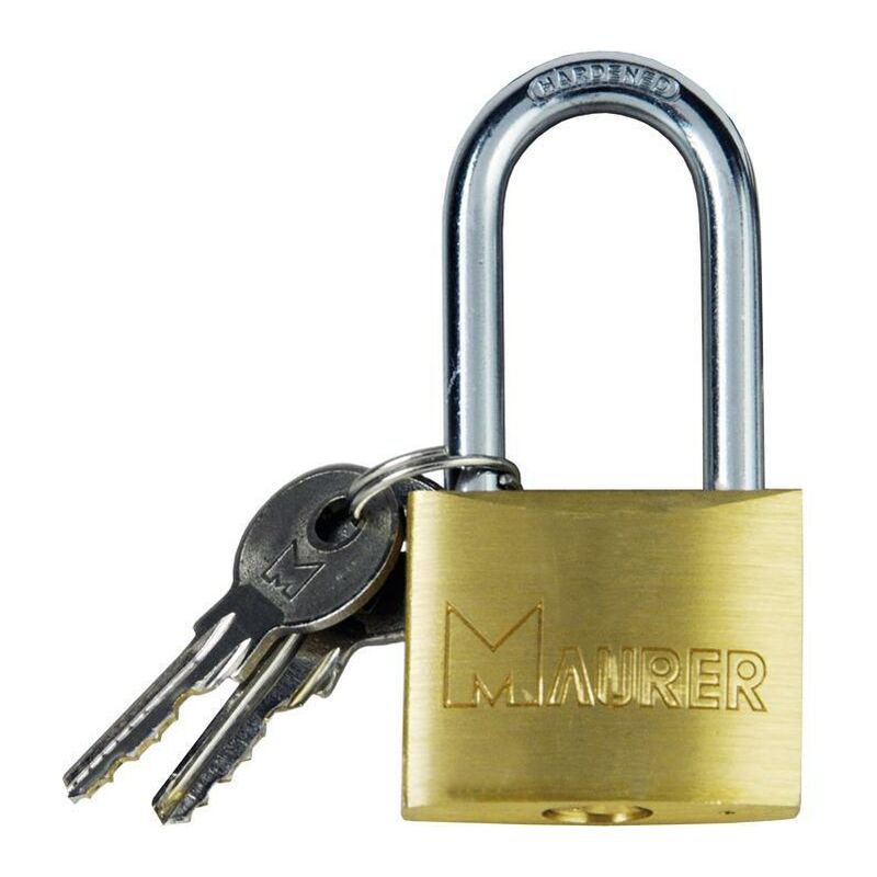 foto del prodotto lucchetto arco lungo maurer 30mm