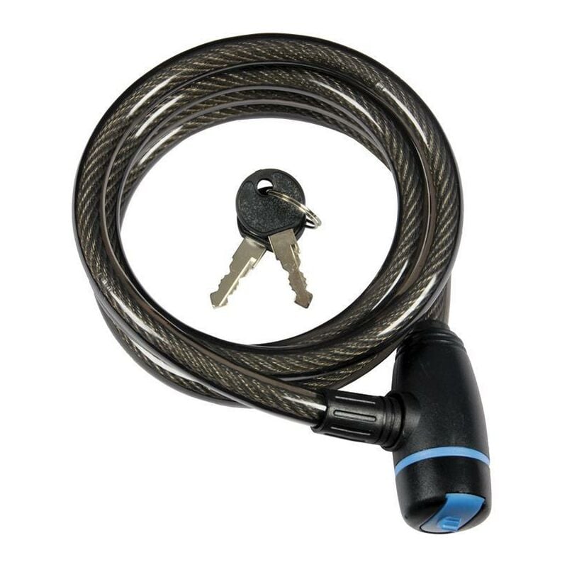 foto del prodotto lucchetto cicli a spirale 150cm 12mm maurer
