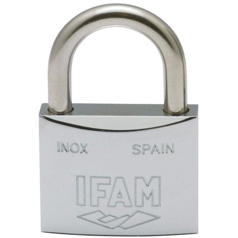 foto del prodotto lucchetto con chiave ifam inox 40 arco 40 mm
