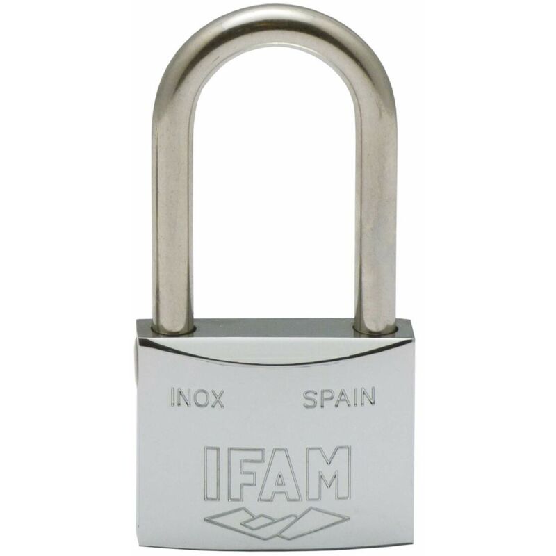 foto del prodotto lucchetto con chiave ifam inox 50al 50 mm rotondo
