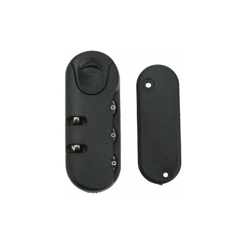 foto del prodotto lucchetto di sicurezza per valigie, lucchetto a combinazione per bagagli, combinazione a 3 cifre, codice di combinazione ad alta sicurezza, lucchetto