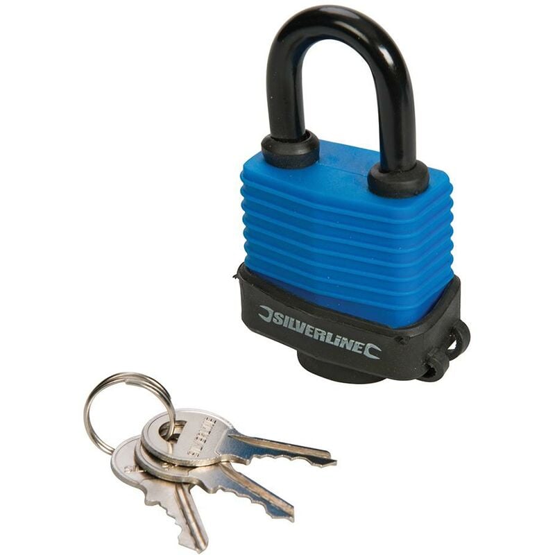 foto del prodotto lucchetto impermeabile 48 mm