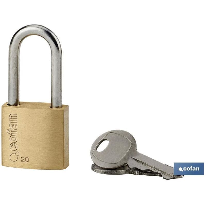foto del prodotto lucchetto in ottone a lungo quality plus 20mm