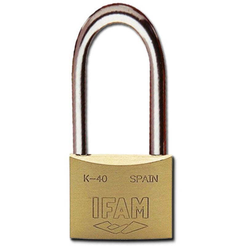 foto del prodotto lucchetto in ottone ael k-40 extra lungo ifam 014020