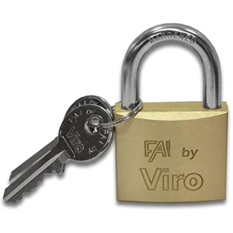 foto del prodotto lucchetto in ottone anti abrasione 70mm viro