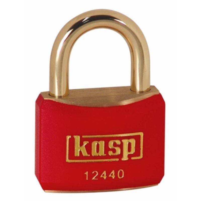 foto del prodotto lucchetto kasp k12440reda1 oro giallo serratura a chiave