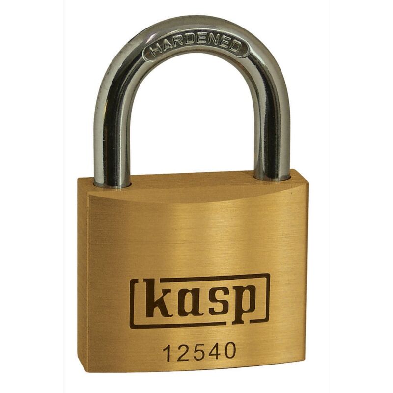 foto del prodotto lucchetto kasp k12525a3 oro giallo serratura a chiave