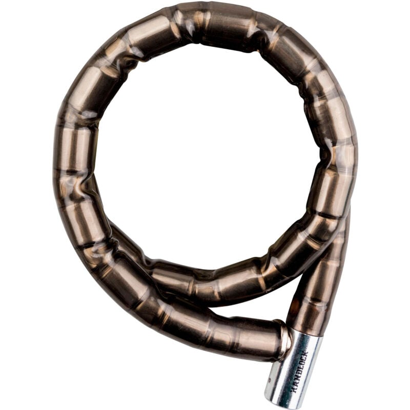 foto del prodotto lucchetto moto con serratura snodata foderata 100cm