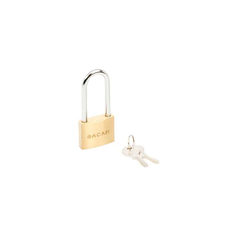 foto del prodotto lucchetto ottone arco medio mm.40