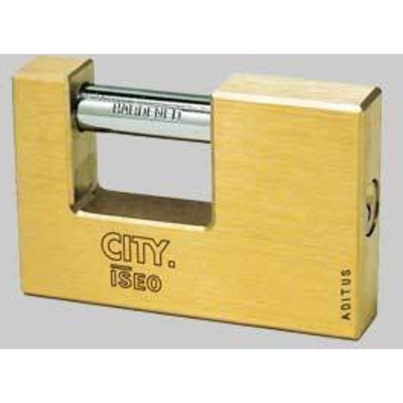foto del prodotto lucchetto ottone mm 55 serrande city iseo