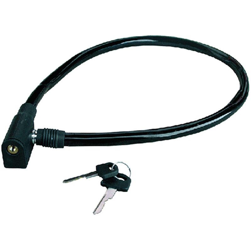 foto del prodotto lucchetto per bici con due chiavi sistema di sicurezza resistente e protettivo per biciclette