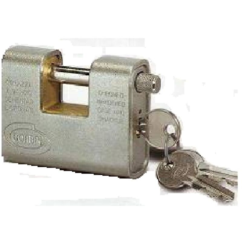 foto del prodotto lucchetto rettangolare corazzato da 90mm corbin