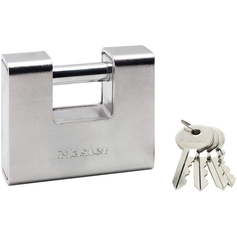 foto del prodotto lucchetto rettangolare inzinco 90 mm master lock