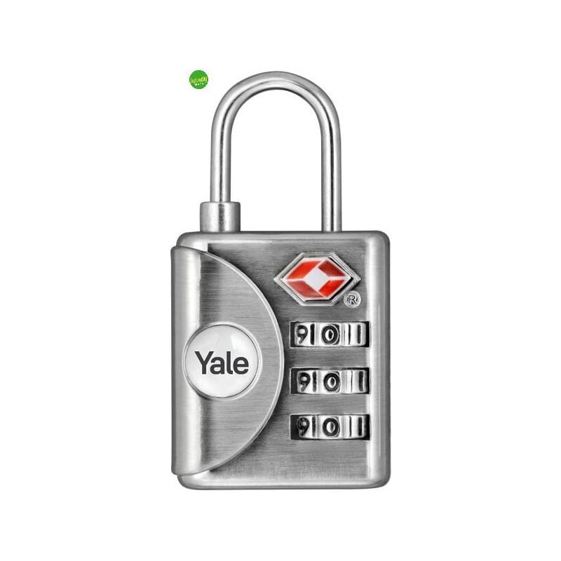 foto del prodotto lucchetto yale da viaggio tsa con combinazione