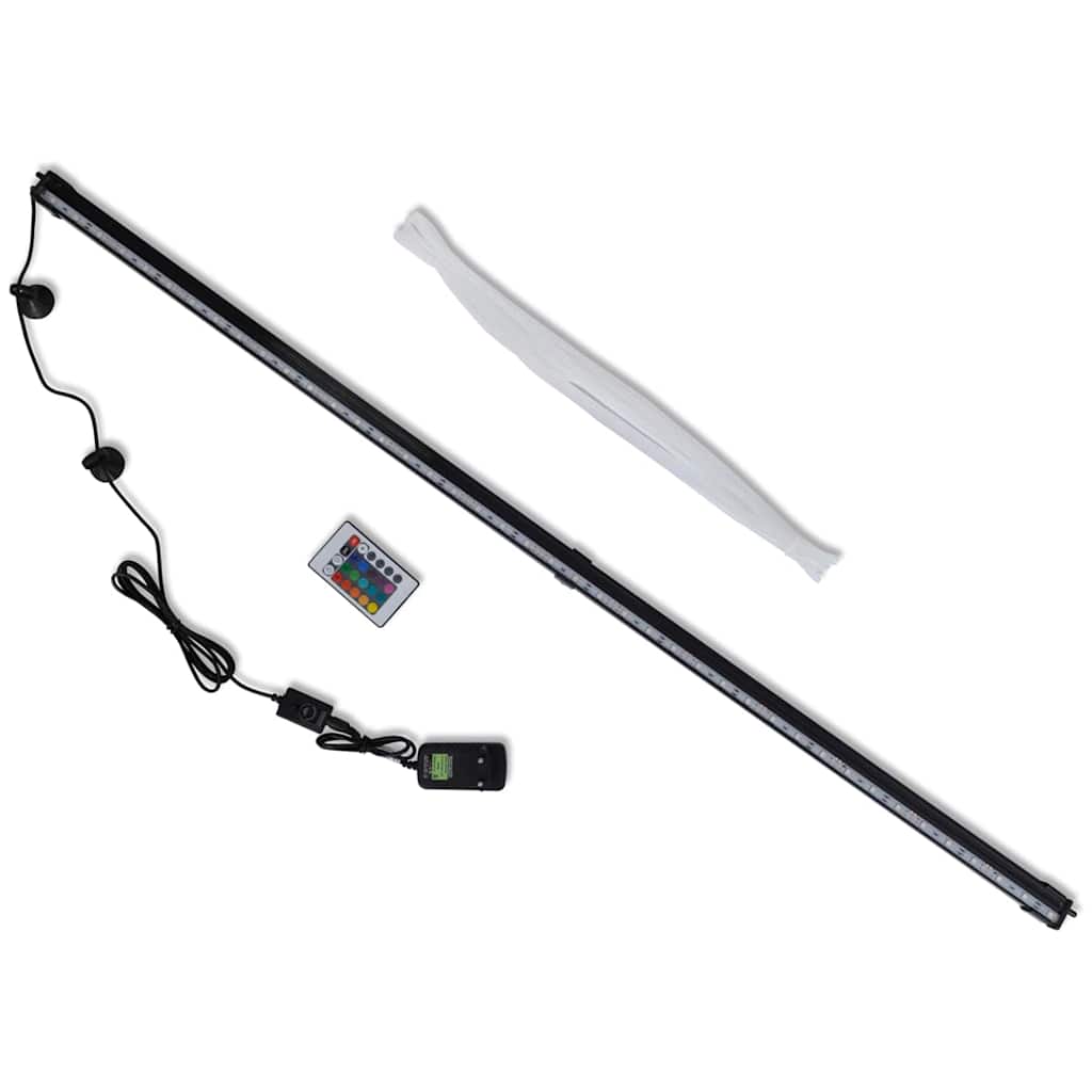 foto del prodotto luce a led per acquario con bolle rgb 107 cm