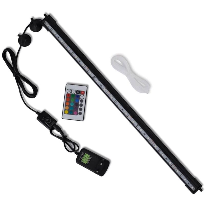 foto del prodotto luce a led per acquario con bolle rgb 56,5 cm vidaxl