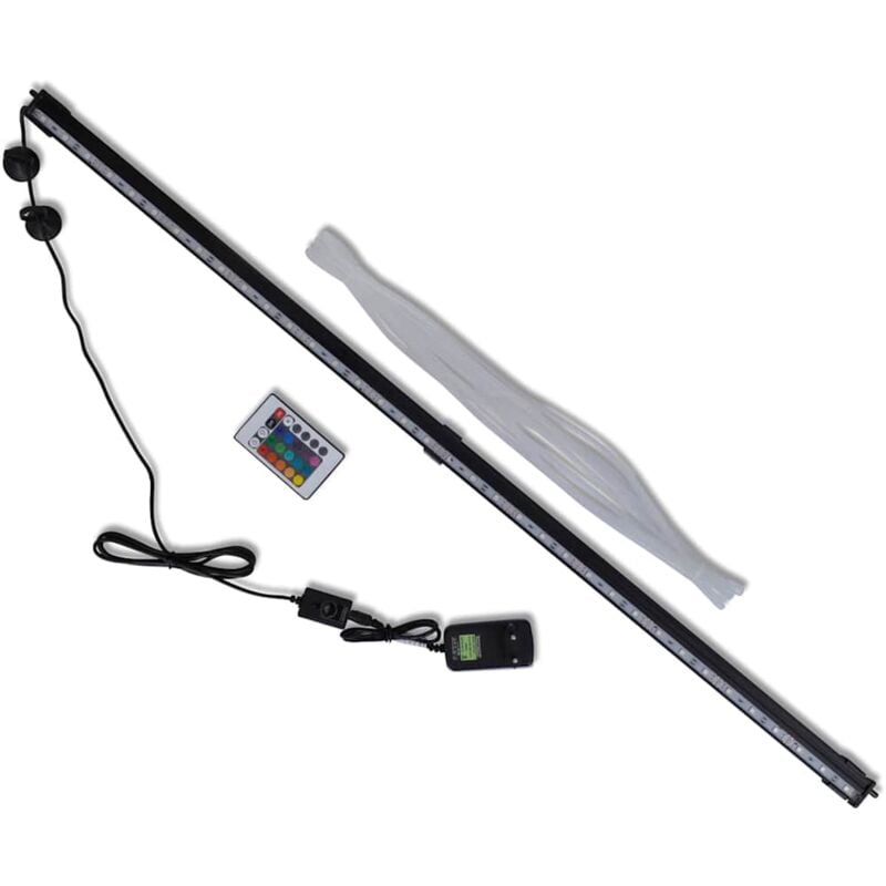foto del prodotto luce a led per acquario con bolle rgb 94 cm vidaxl